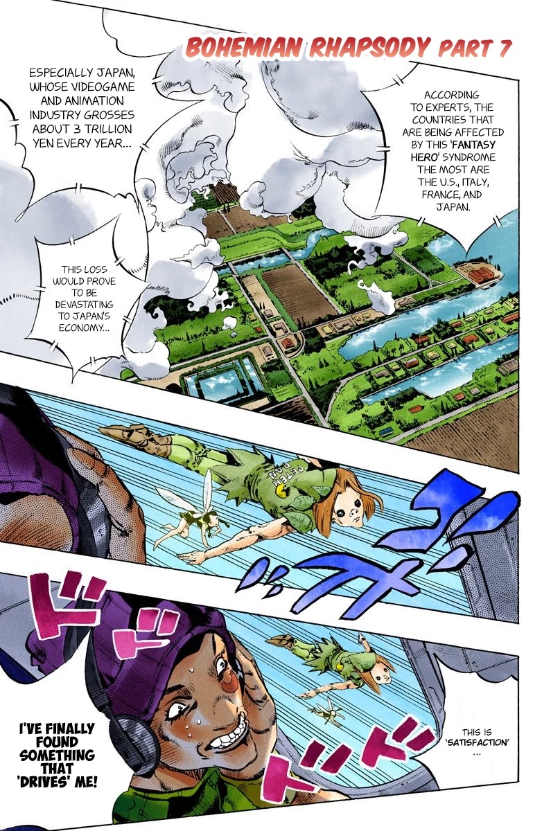 JoJo's Bizarre Adventure Part 6 - Stone Ocean (Official Colored) Chapter 110 page 1 - Chapter 110: Bohemian Rhapsody Part 7