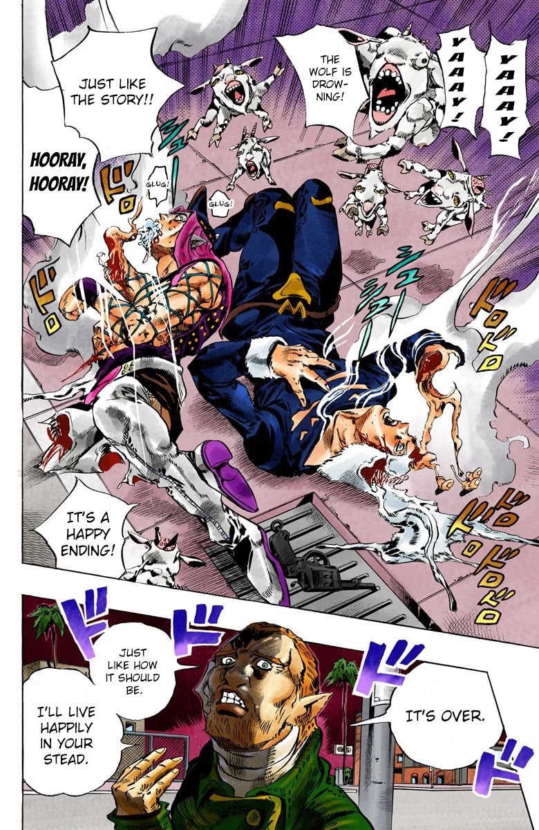 JoJo's Bizarre Adventure Part 6 - Stone Ocean (Official Colored) Chapter 110 page 10 - Chapter 110: Bohemian Rhapsody Part 7