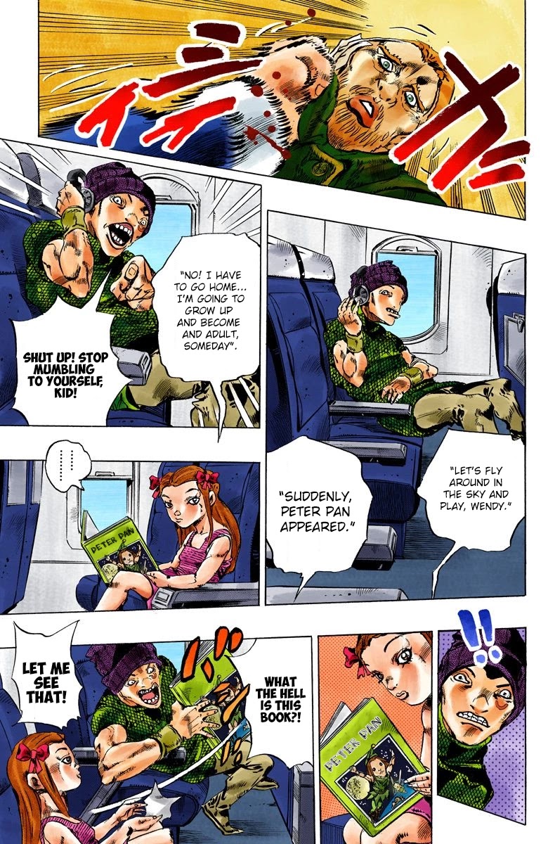 JoJo's Bizarre Adventure Part 6 - Stone Ocean (Official Colored) Chapter 110 page 11 - Chapter 110: Bohemian Rhapsody Part 7