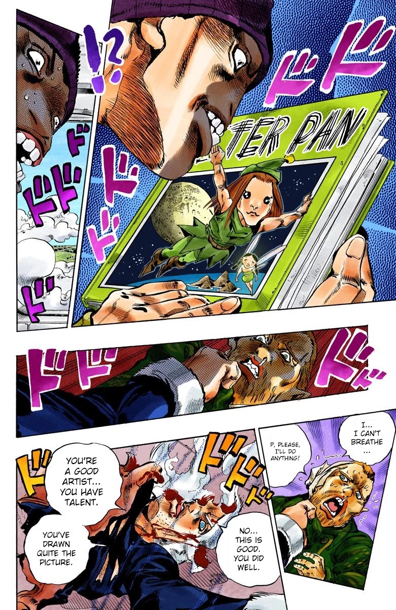 JoJo's Bizarre Adventure Part 6 - Stone Ocean (Official Colored) Chapter 110 page 12 - Chapter 110: Bohemian Rhapsody Part 7