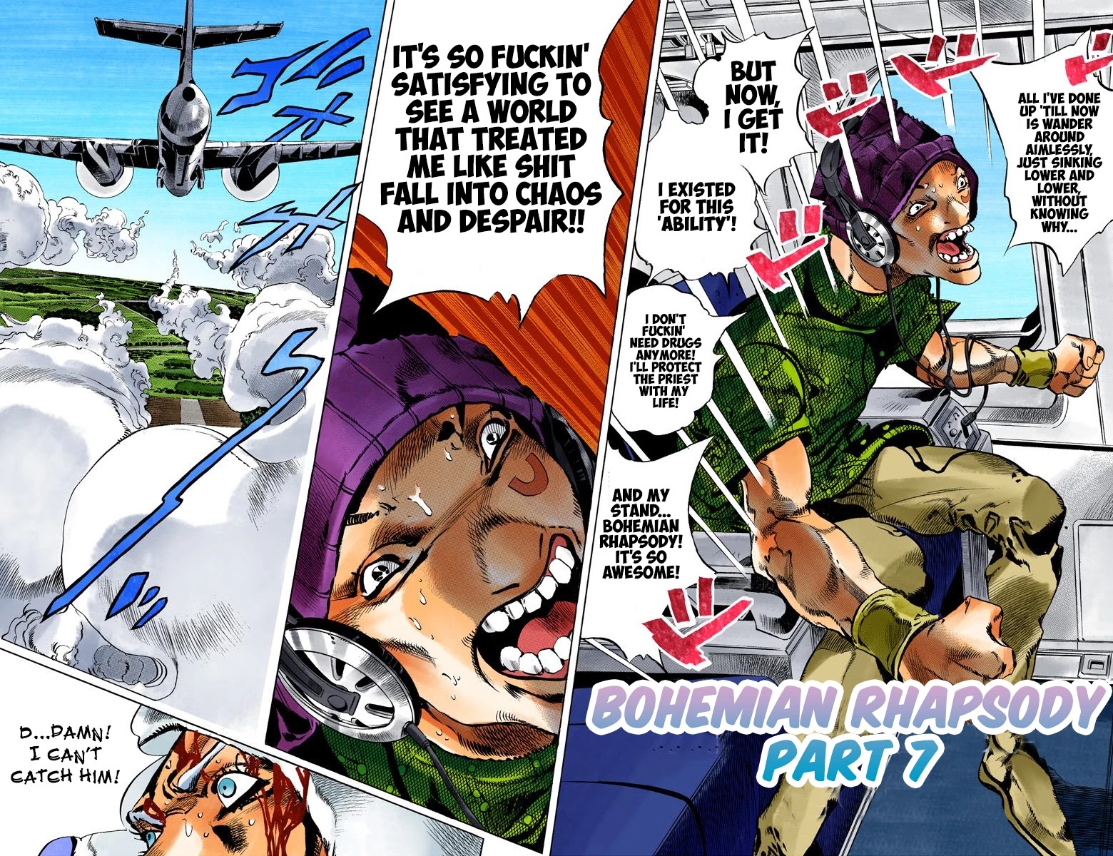 JoJo's Bizarre Adventure Part 6 - Stone Ocean (Official Colored) Chapter 110 page 2 - Chapter 110: Bohemian Rhapsody Part 7