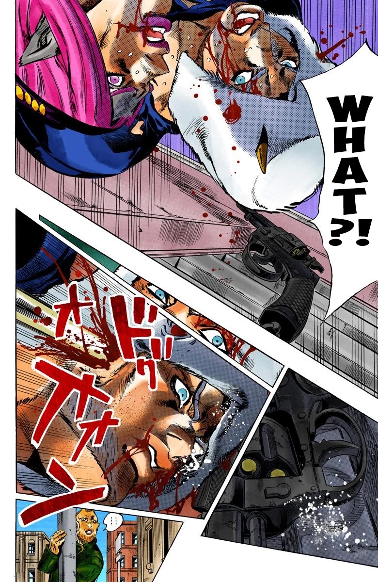 JoJo's Bizarre Adventure Part 6 - Stone Ocean (Official Colored) Chapter 110 page 8 - Chapter 110: Bohemian Rhapsody Part 7