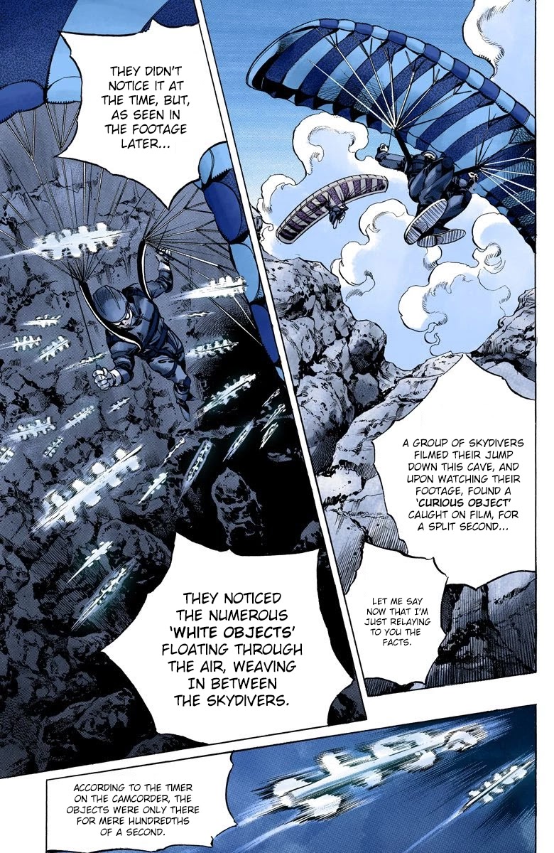JoJo's Bizarre Adventure Part 6 - Stone Ocean (Official Colored) Chapter 112 page 7 - Chapter 112: Sky High Part 1