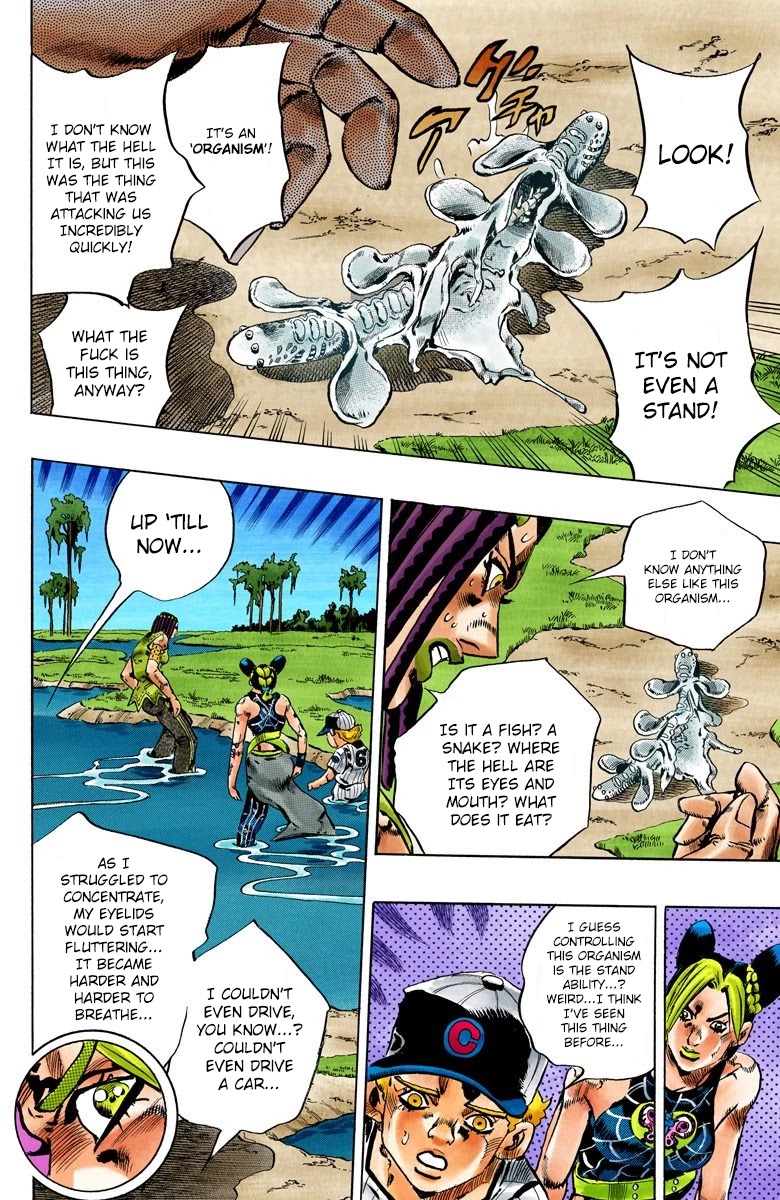 JoJo's Bizarre Adventure Part 6 - Stone Ocean (Official Colored) Chapter 113 page 13 - Chapter 113: Sky High Part 2