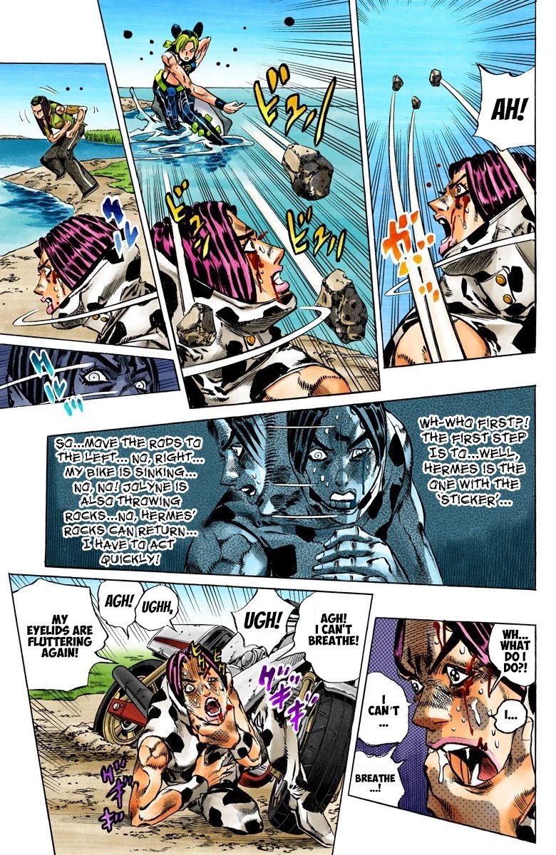 JoJo's Bizarre Adventure Part 6 - Stone Ocean (Official Colored) Chapter 114 page 10 - Chapter 114: Sky High Part 3