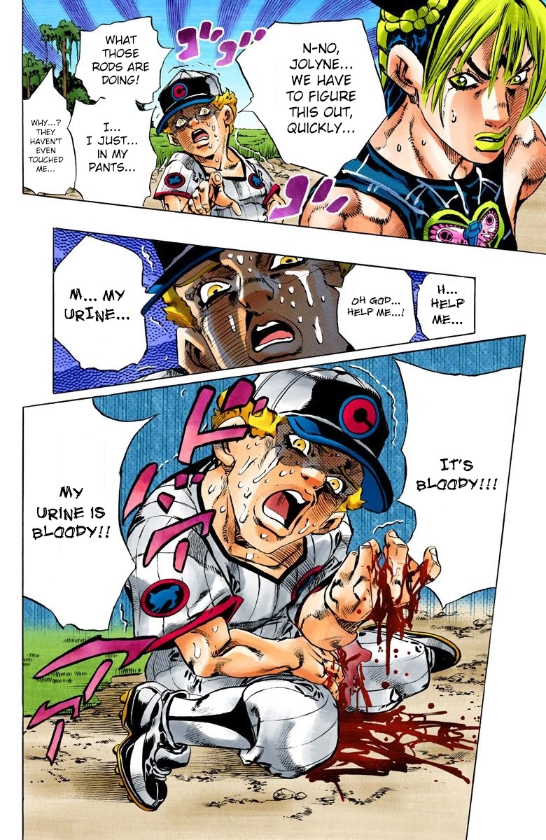 JoJo's Bizarre Adventure Part 6 - Stone Ocean (Official Colored) Chapter 114 page 16 - Chapter 114: Sky High Part 3