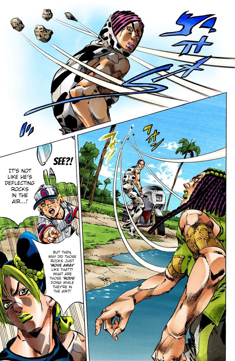 JoJo's Bizarre Adventure Part 6 - Stone Ocean (Official Colored) Chapter 114 page 6 - Chapter 114: Sky High Part 3