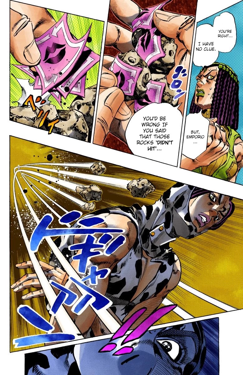 JoJo's Bizarre Adventure Part 6 - Stone Ocean (Official Colored) Chapter 114 page 7 - Chapter 114: Sky High Part 3