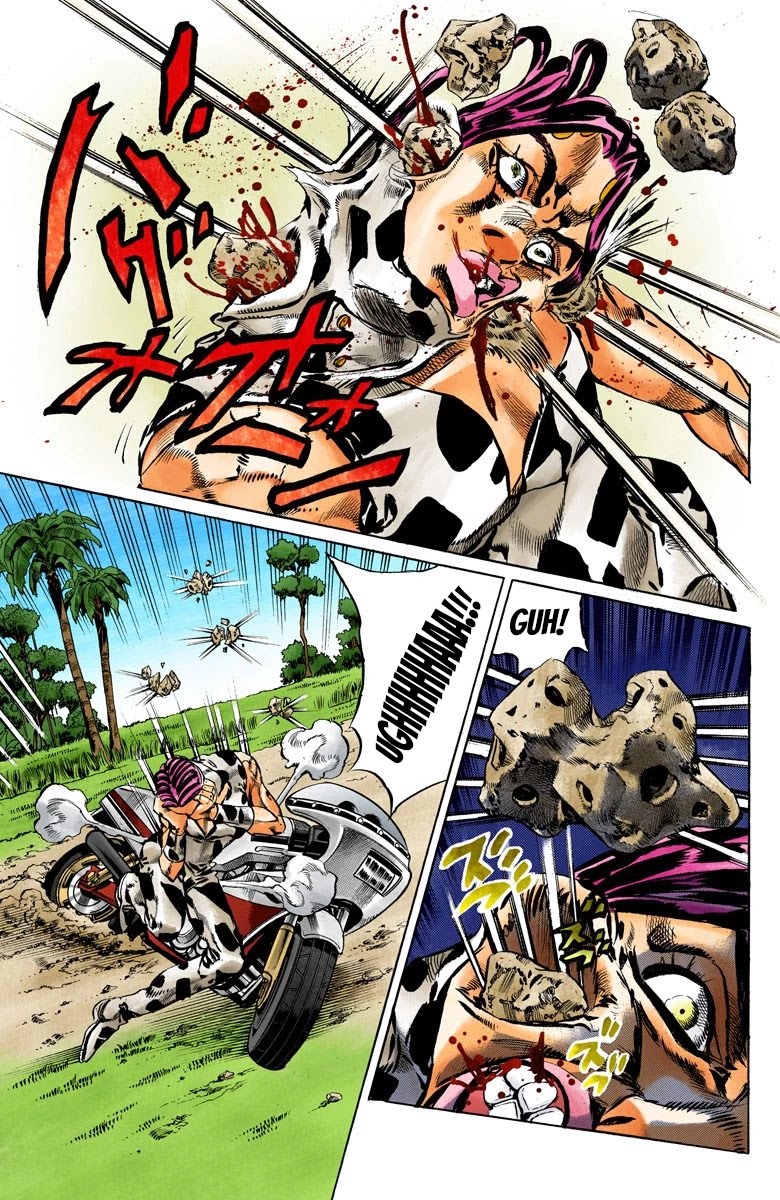 JoJo's Bizarre Adventure Part 6 - Stone Ocean (Official Colored) Chapter 114 page 8 - Chapter 114: Sky High Part 3