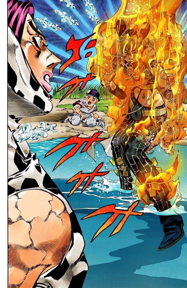 JoJo's Bizarre Adventure Part 6 - Stone Ocean (Official Colored) Chapter 115 page 15 - Chapter 115: Sky High Part 4