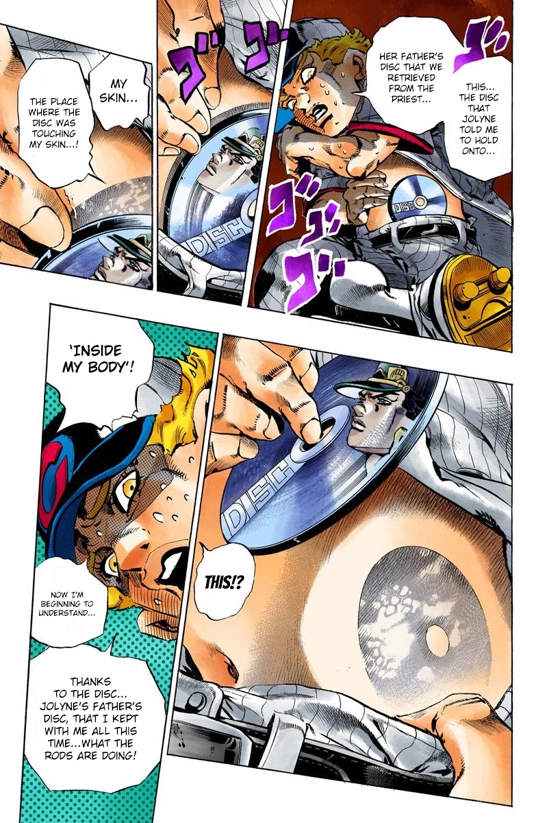 JoJo's Bizarre Adventure Part 6 - Stone Ocean (Official Colored) Chapter 115 page 7 - Chapter 115: Sky High Part 4
