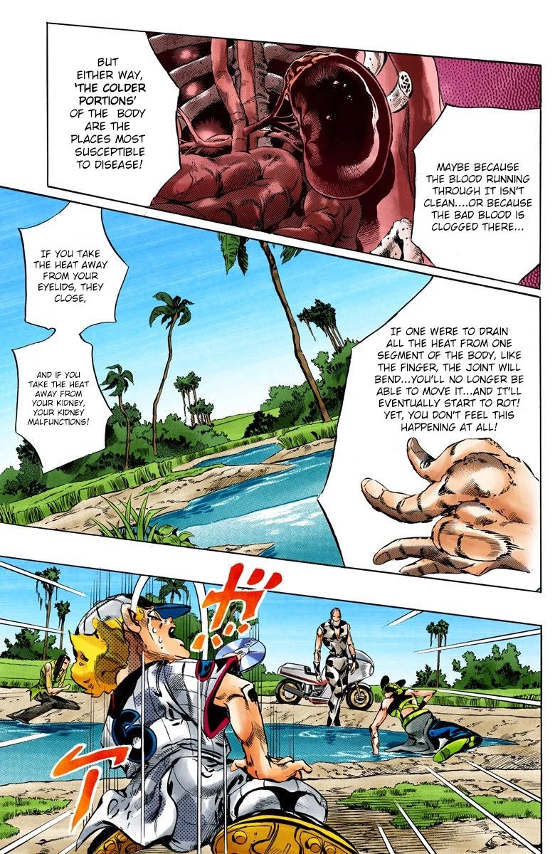 JoJo's Bizarre Adventure Part 6 - Stone Ocean (Official Colored) Chapter 115 page 9 - Chapter 115: Sky High Part 4