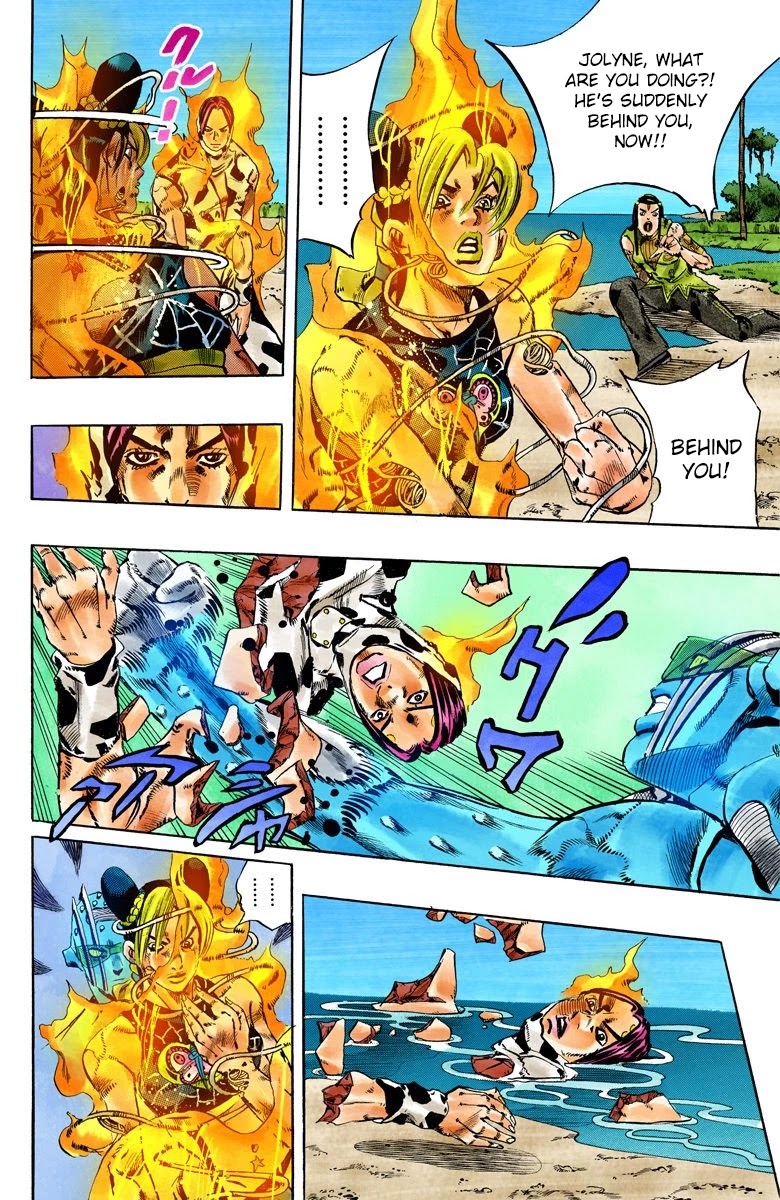 JoJo's Bizarre Adventure Part 6 - Stone Ocean (Official Colored) Chapter 116 page 10 - Chapter 116: Sky High Part 5
