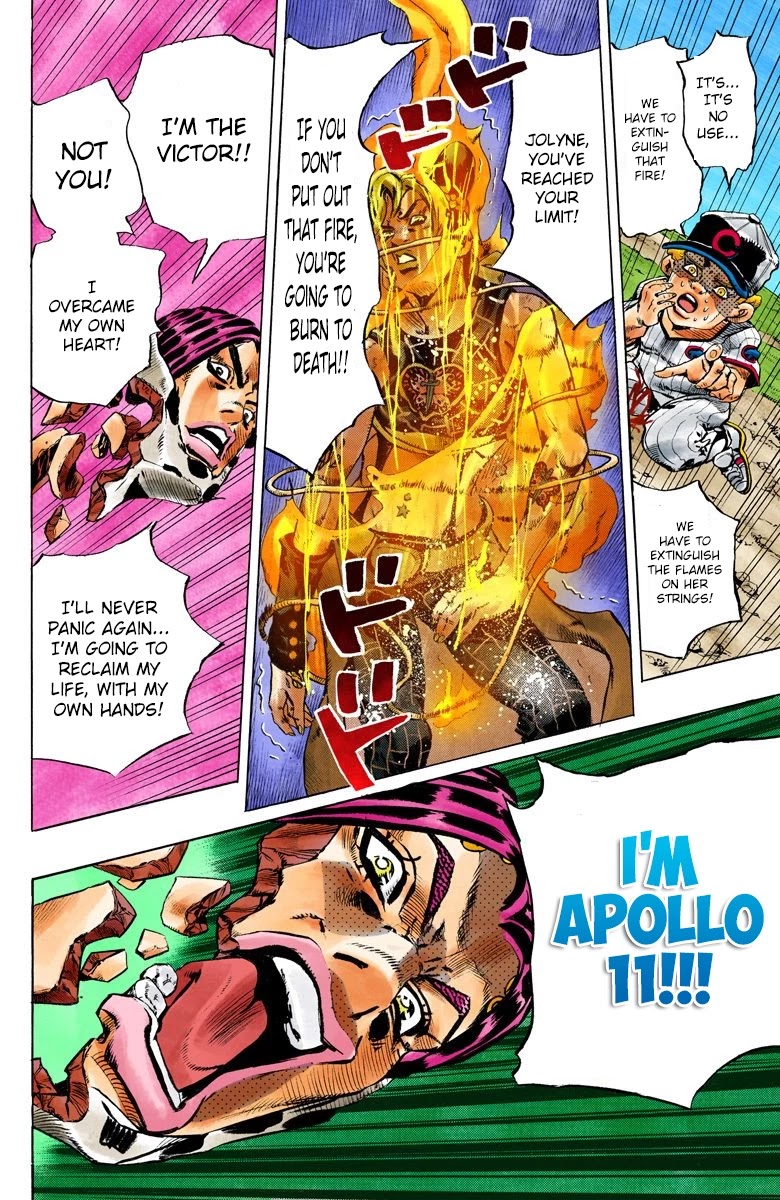 JoJo's Bizarre Adventure Part 6 - Stone Ocean (Official Colored) Chapter 116 page 14 - Chapter 116: Sky High Part 5