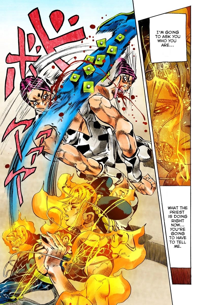 JoJo's Bizarre Adventure Part 6 - Stone Ocean (Official Colored) Chapter 116 page 17 - Chapter 116: Sky High Part 5