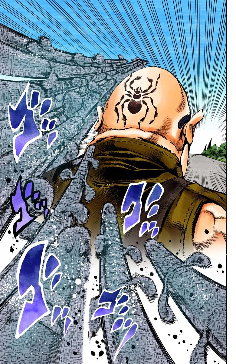JoJo's Bizarre Adventure Part 6 - Stone Ocean (Official Colored) Chapter 117 page 19 - Chapter 117: Sky High Part 6
