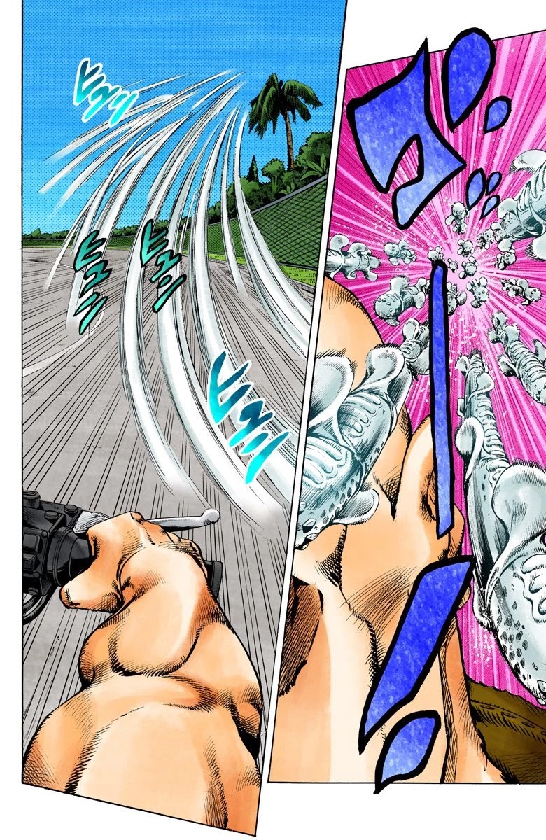 JoJo's Bizarre Adventure Part 6 - Stone Ocean (Official Colored) Chapter 117 page 20 - Chapter 117: Sky High Part 6