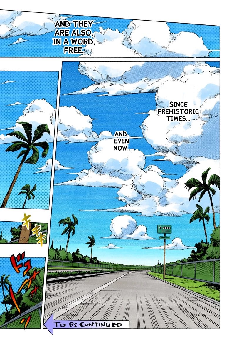 JoJo's Bizarre Adventure Part 6 - Stone Ocean (Official Colored) Chapter 117 page 21 - Chapter 117: Sky High Part 6