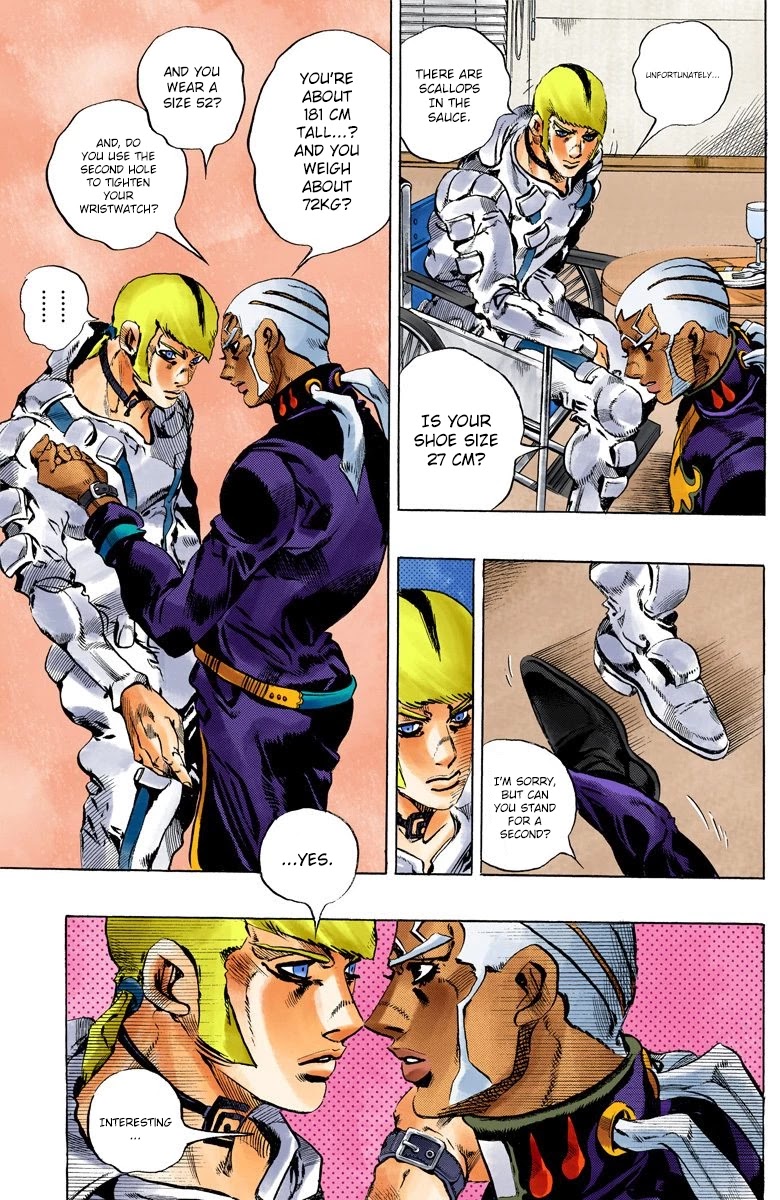 JoJo's Bizarre Adventure Part 6 - Stone Ocean (Official Colored) Chapter 118 page 11 - Chapter 118: Countdown To Heaven: 3 Days Until the New Moon
