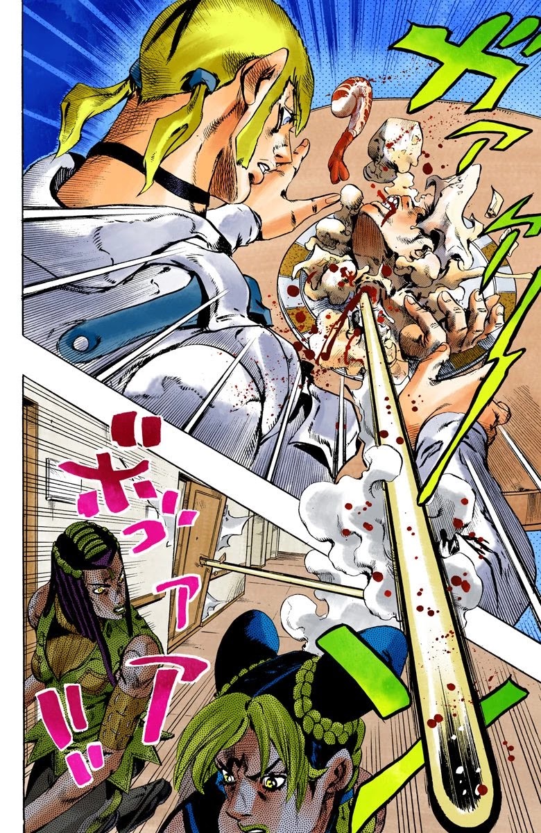JoJo's Bizarre Adventure Part 6 - Stone Ocean (Official Colored) Chapter 118 page 18 - Chapter 118: Countdown To Heaven: 3 Days Until the New Moon