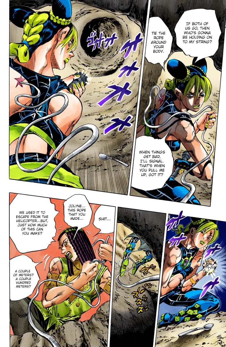 JoJo's Bizarre Adventure Part 6 - Stone Ocean (Official Colored) Chapter 119 page 10 - Chapter 119: Underworld Part 1