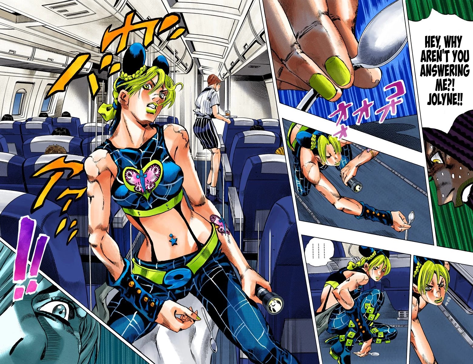 JoJo's Bizarre Adventure Part 6 - Stone Ocean (Official Colored) Chapter 119 page 12 - Chapter 119: Underworld Part 1
