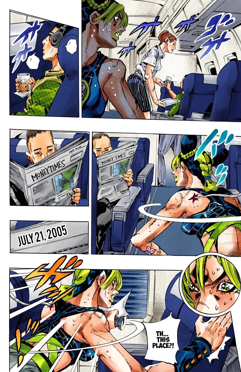JoJo's Bizarre Adventure Part 6 - Stone Ocean (Official Colored) Chapter 119 page 13 - Chapter 119: Underworld Part 1