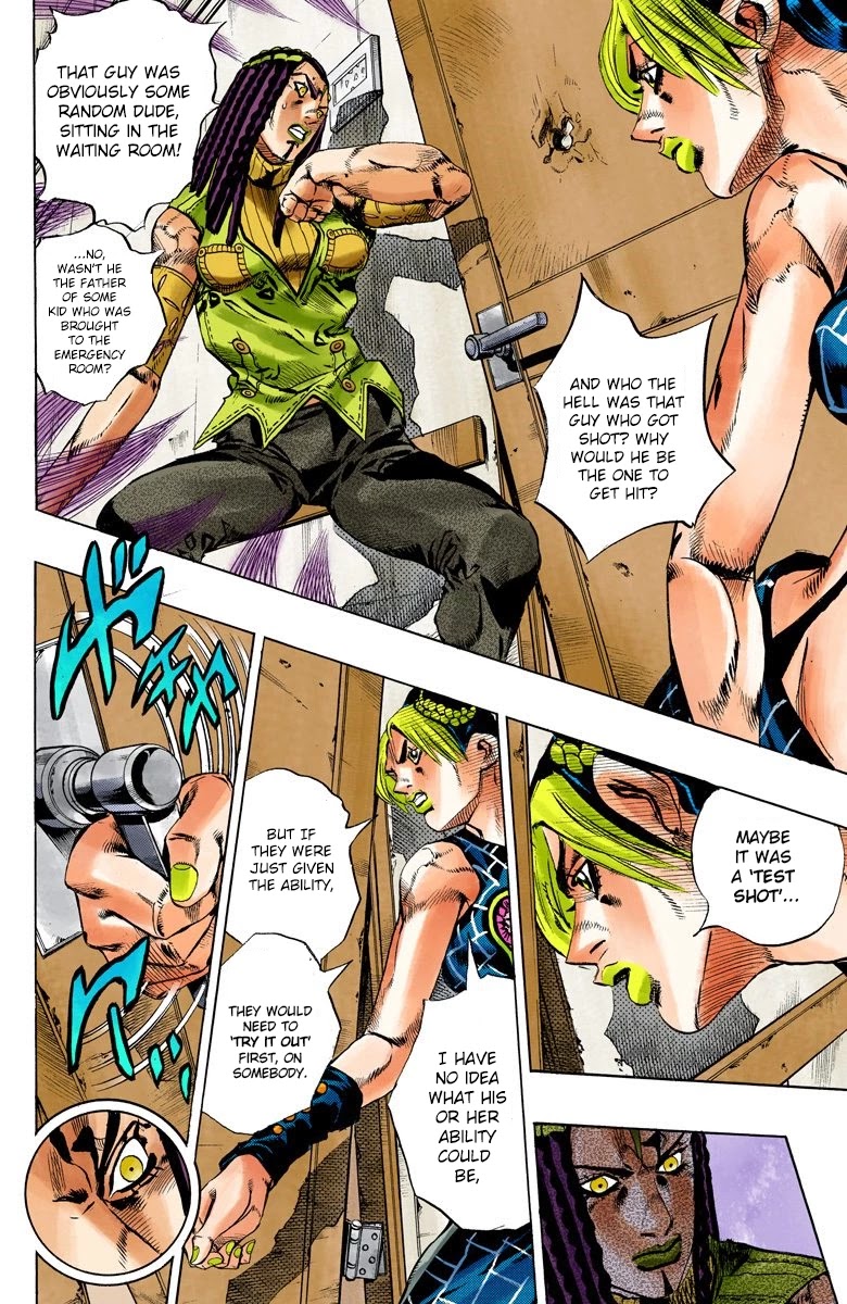 JoJo's Bizarre Adventure Part 6 - Stone Ocean (Official Colored) Chapter 119 page 3 - Chapter 119: Underworld Part 1