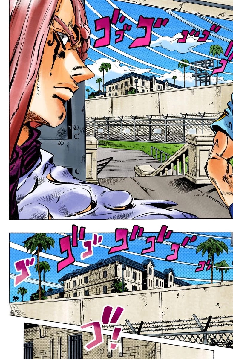 JoJo's Bizarre Adventure Part 6 - Stone Ocean (Official Colored) Chapter 12 page 6 - Chapter 12: The Visitor Part 2