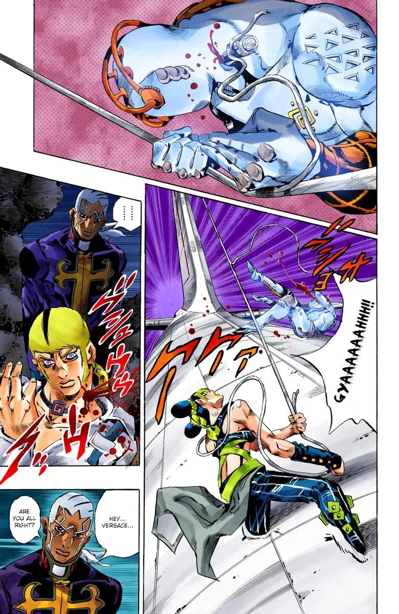 JoJo's Bizarre Adventure Part 6 - Stone Ocean (Official Colored) Chapter 120 page 10 - Chapter 120: Underworld Part 2