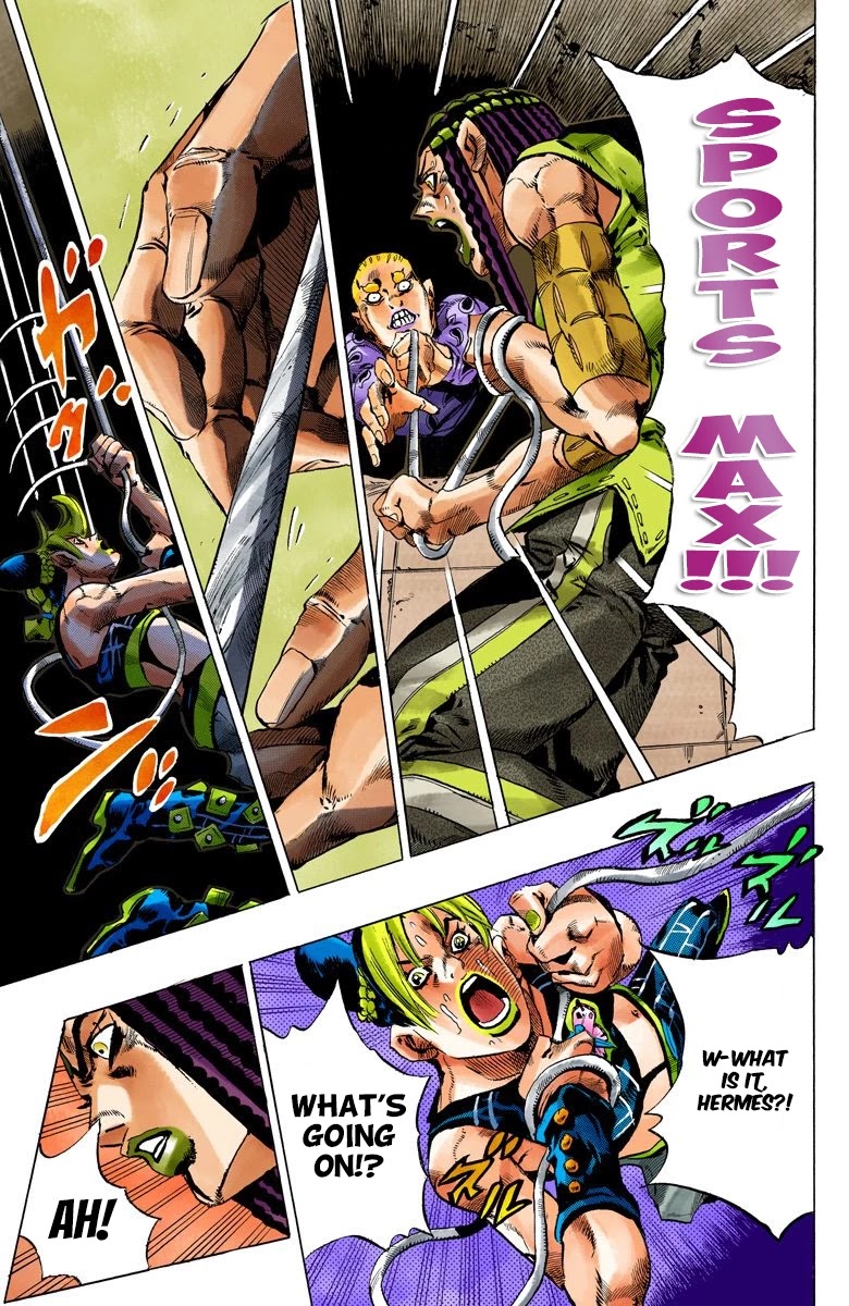 JoJo's Bizarre Adventure Part 6 - Stone Ocean (Official Colored) Chapter 120 page 14 - Chapter 120: Underworld Part 2
