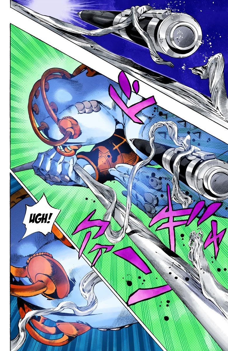 JoJo's Bizarre Adventure Part 6 - Stone Ocean (Official Colored) Chapter 120 page 9 - Chapter 120: Underworld Part 2