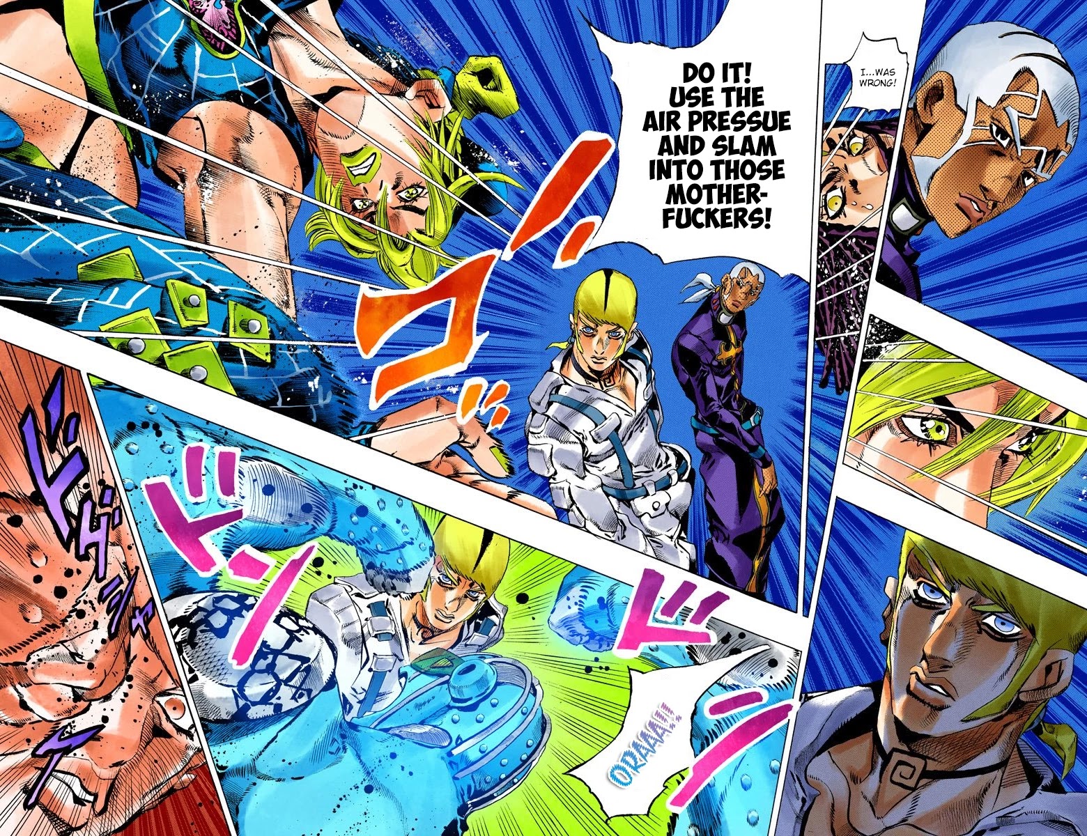 JoJo's Bizarre Adventure Part 6 - Stone Ocean (Official Colored) Chapter 121 page 11 - Chapter 121: Underworld Part 3