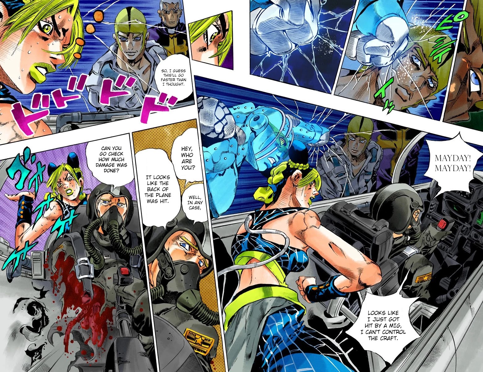 JoJo's Bizarre Adventure Part 6 - Stone Ocean (Official Colored) Chapter 121 page 12 - Chapter 121: Underworld Part 3