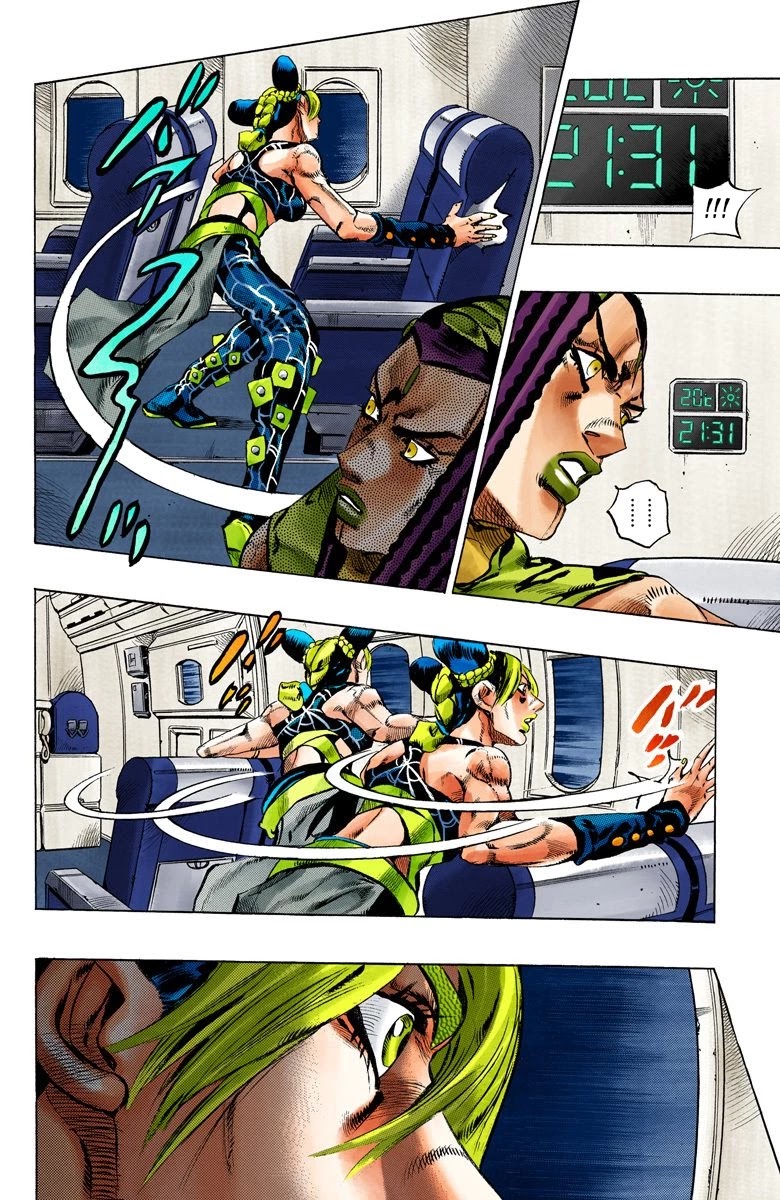 JoJo's Bizarre Adventure Part 6 - Stone Ocean (Official Colored) Chapter 121 page 6 - Chapter 121: Underworld Part 3
