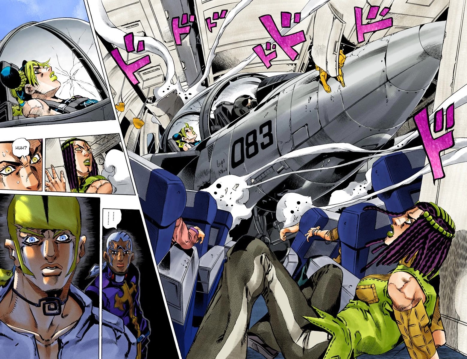 JoJo's Bizarre Adventure Part 6 - Stone Ocean (Official Colored) Chapter 122 page 17 - Chapter 122: Underworld Part 4