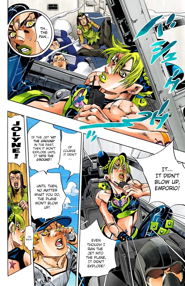 JoJo's Bizarre Adventure Part 6 - Stone Ocean (Official Colored) Chapter 122 page 18 - Chapter 122: Underworld Part 4