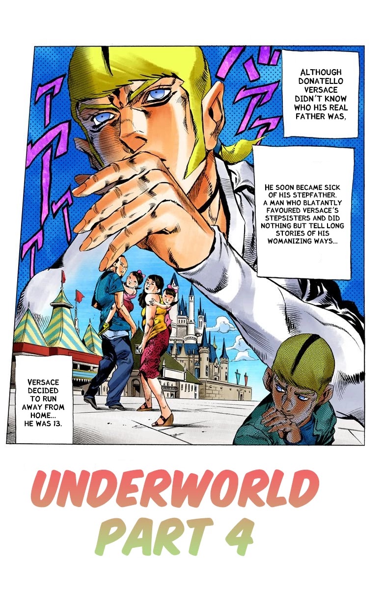 JoJo's Bizarre Adventure Part 6 - Stone Ocean (Official Colored) Chapter 122 page 2 - Chapter 122: Underworld Part 4