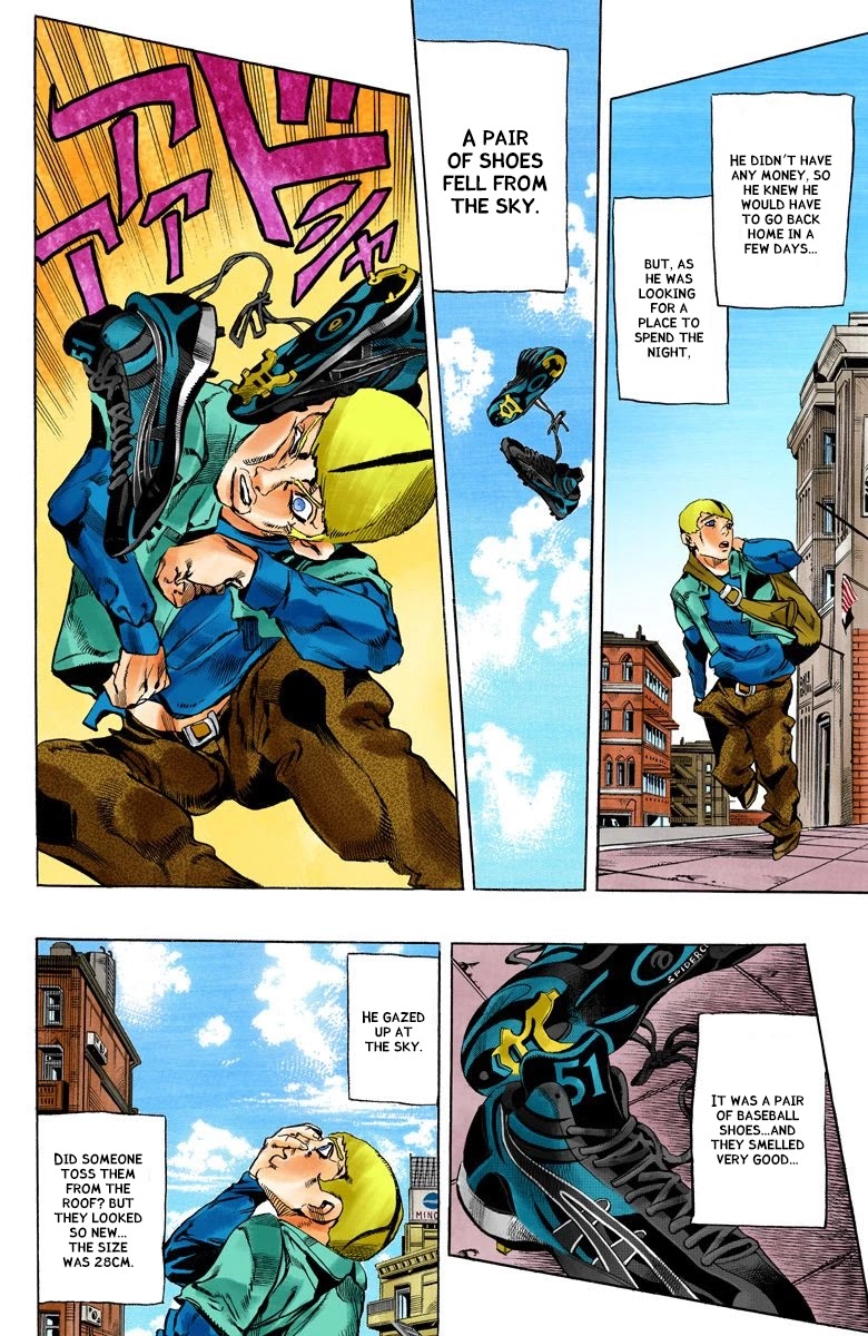 JoJo's Bizarre Adventure Part 6 - Stone Ocean (Official Colored) Chapter 122 page 3 - Chapter 122: Underworld Part 4