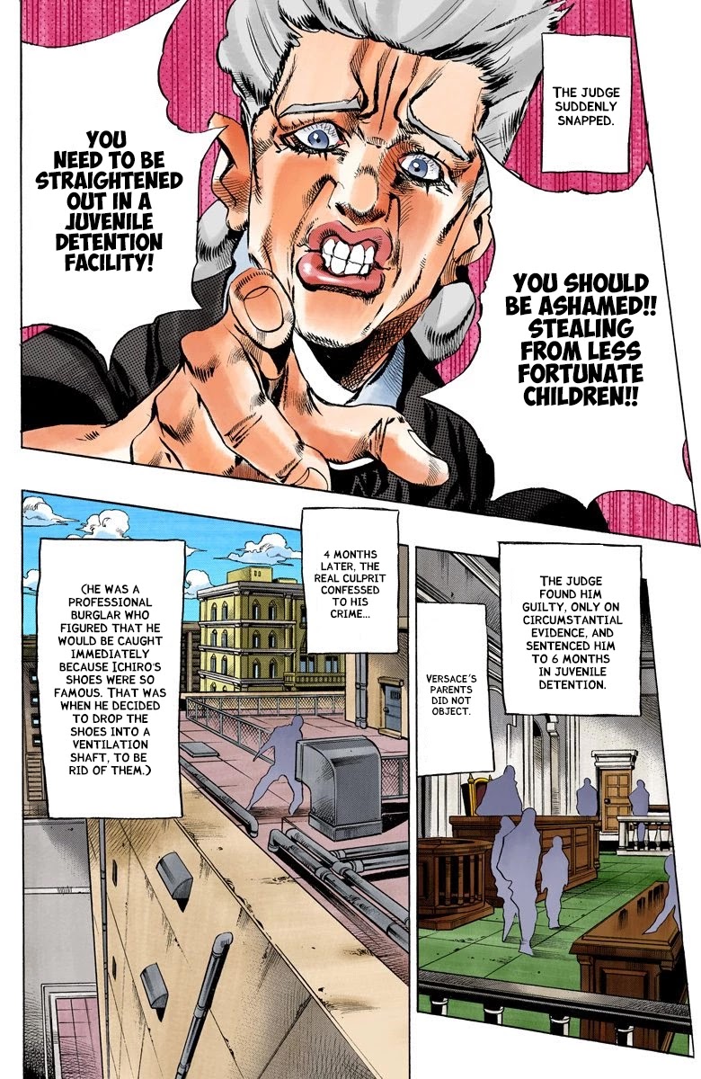 JoJo's Bizarre Adventure Part 6 - Stone Ocean (Official Colored) Chapter 122 page 5 - Chapter 122: Underworld Part 4