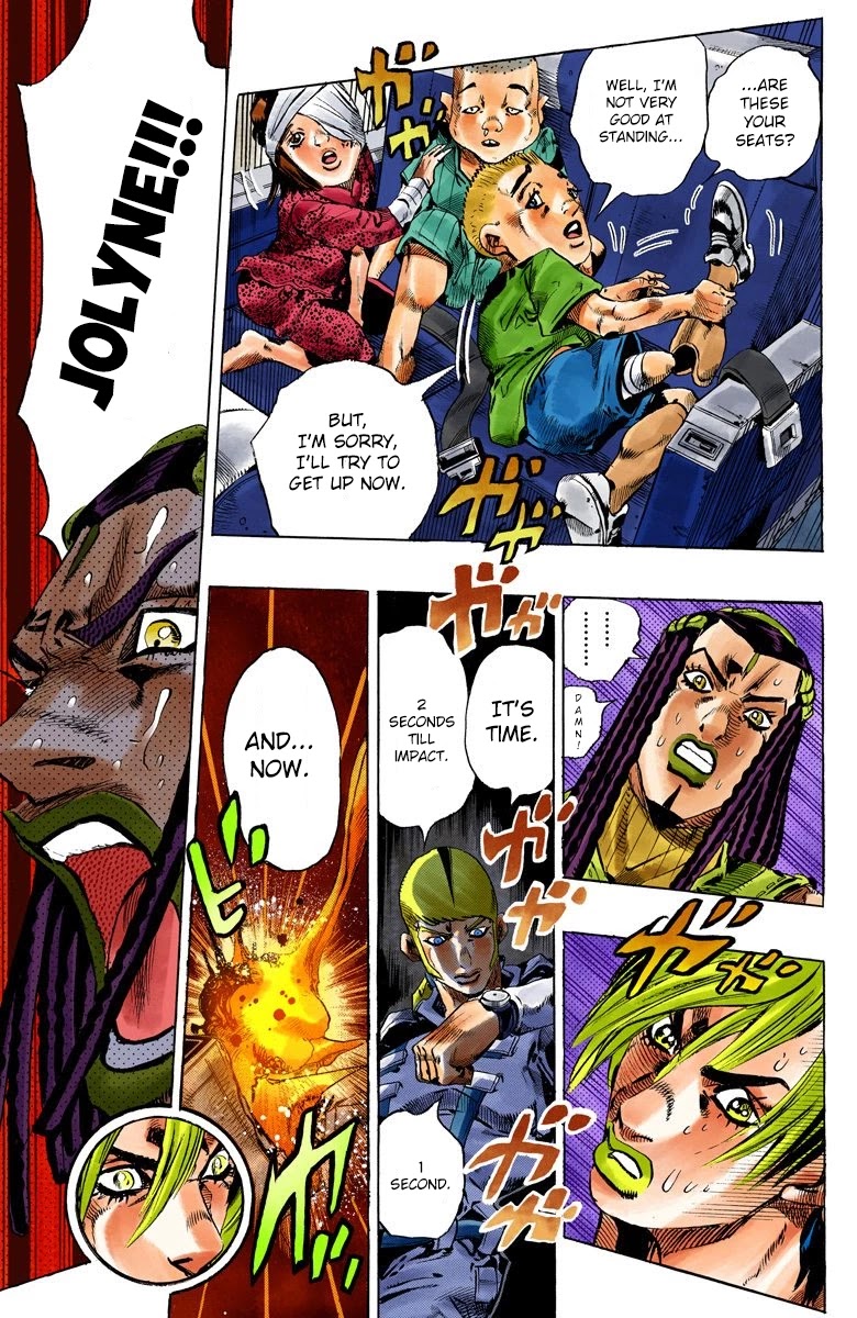 JoJo's Bizarre Adventure Part 6 - Stone Ocean (Official Colored) Chapter 123 page 11 - Chapter 123: Underworld Part 5