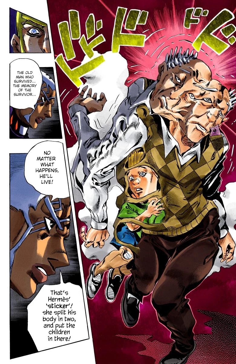 JoJo's Bizarre Adventure Part 6 - Stone Ocean (Official Colored) Chapter 123 page 15 - Chapter 123: Underworld Part 5