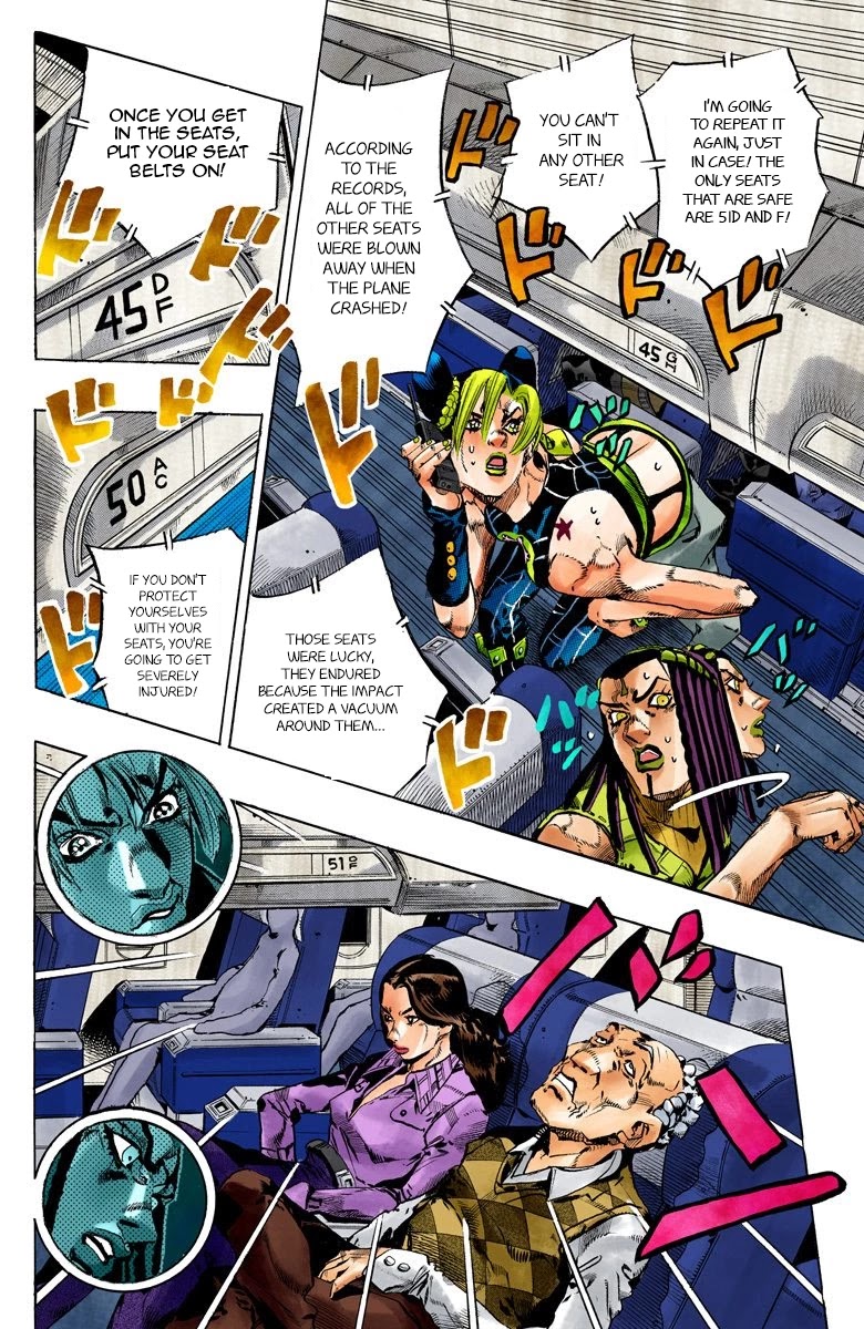 JoJo's Bizarre Adventure Part 6 - Stone Ocean (Official Colored) Chapter 123 page 4 - Chapter 123: Underworld Part 5