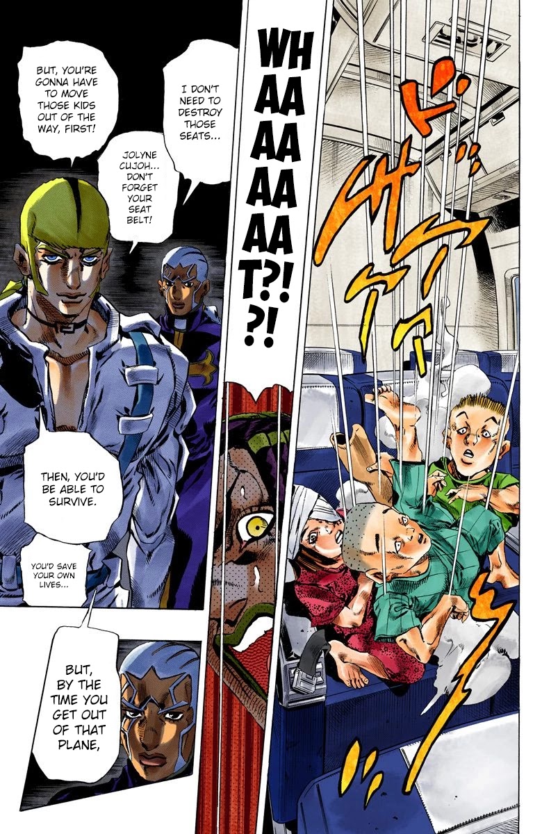 JoJo's Bizarre Adventure Part 6 - Stone Ocean (Official Colored) Chapter 123 page 9 - Chapter 123: Underworld Part 5