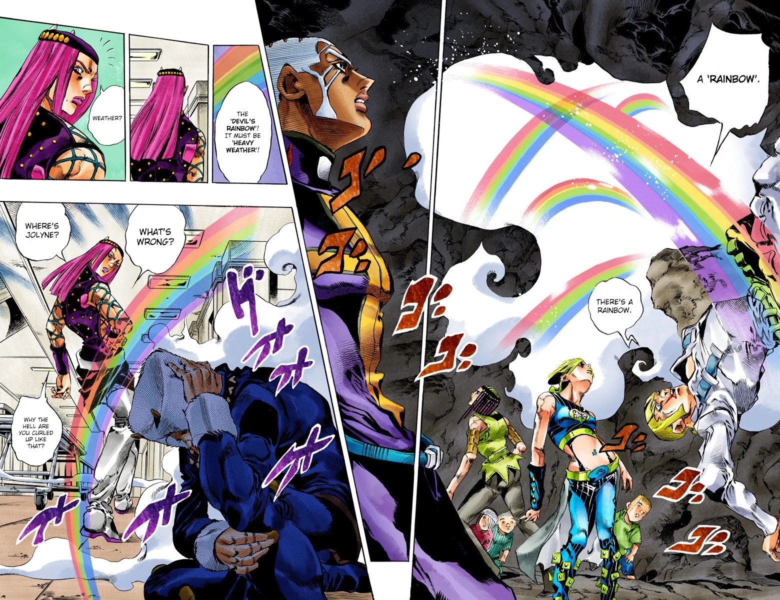JoJo's Bizarre Adventure Part 6 - Stone Ocean (Official Colored) Chapter 124 page 16 - Chapter 124: Underworld Part 6