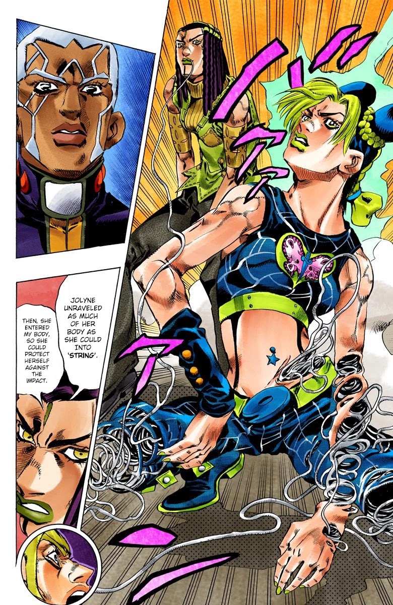 JoJo's Bizarre Adventure Part 6 - Stone Ocean (Official Colored) Chapter 124 page 5 - Chapter 124: Underworld Part 6