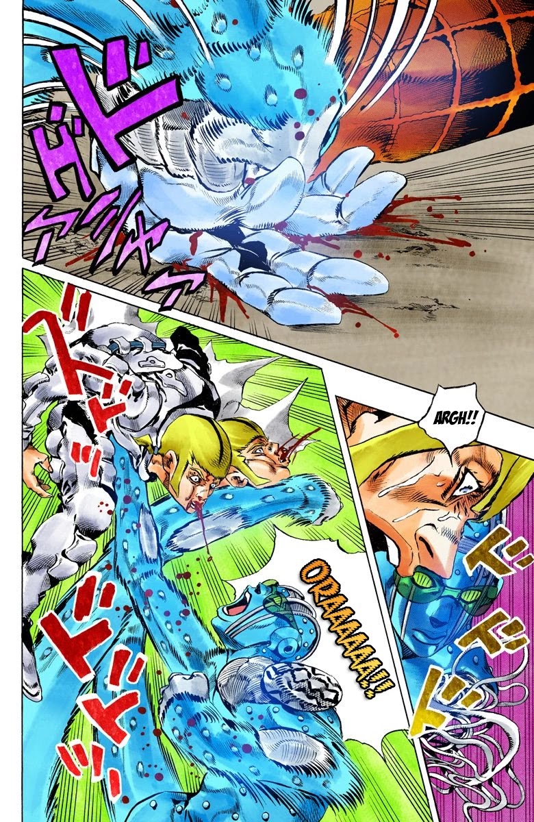 JoJo's Bizarre Adventure Part 6 - Stone Ocean (Official Colored) Chapter 124 page 7 - Chapter 124: Underworld Part 6