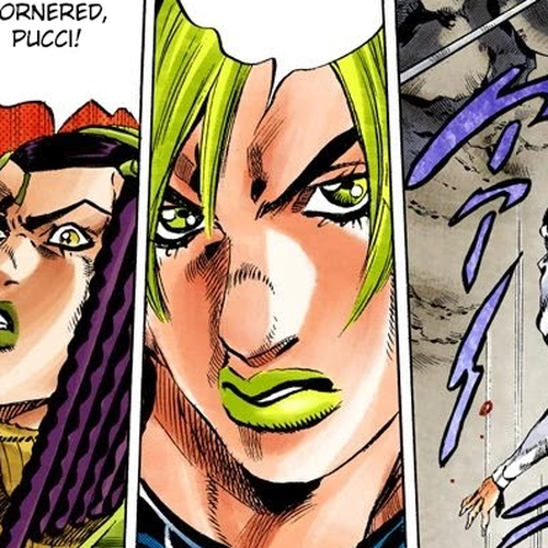 JoJo's Bizarre Adventure Part 6 - Stone Ocean (Official Colored) Chapter 124: Underworld Part 6 cover