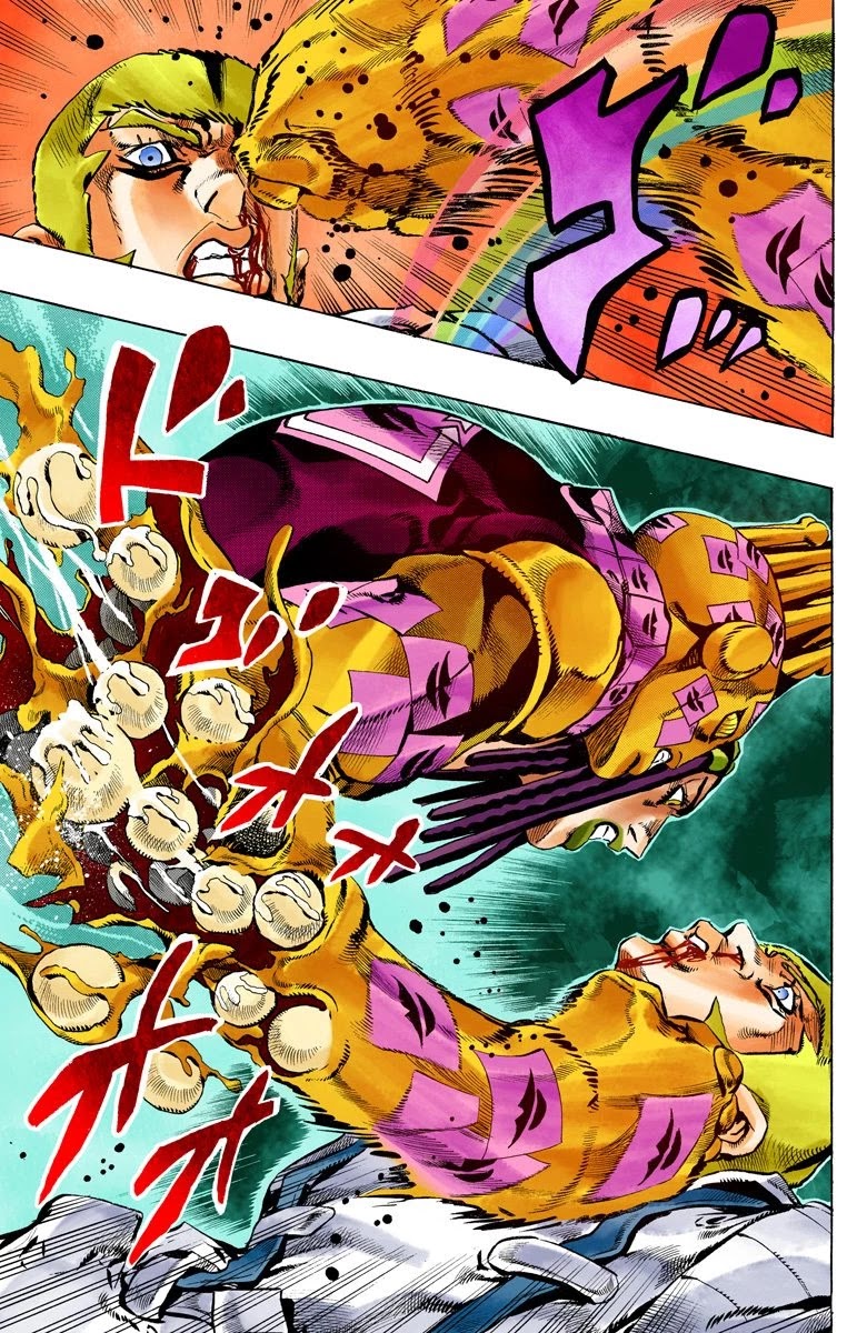 JoJo's Bizarre Adventure Part 6 - Stone Ocean (Official Colored) Chapter 125 page 9 - Chapter 125: Heavy Weather Part 1