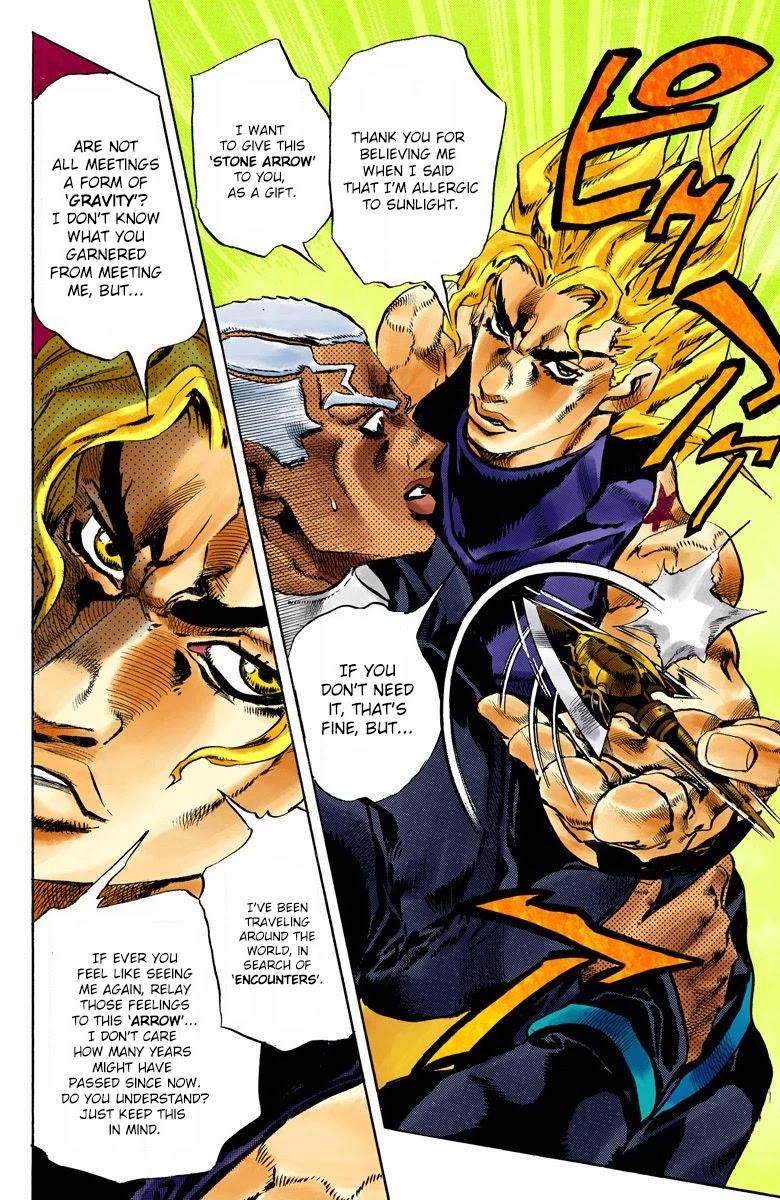 JoJo's Bizarre Adventure Part 6 - Stone Ocean (Official Colored) Chapter 127 page 13 - Chapter 127: Heavy Weather Part 3